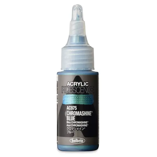 Holbein Iridescence Acrylic - Chromashine Blue, 30 ml {1}