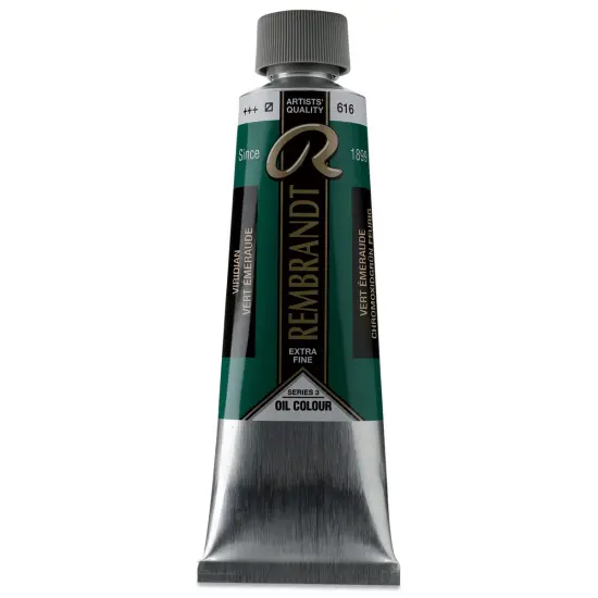 Rembrandt Artists' Oil Color - Viridian, 150 ml tube {1}