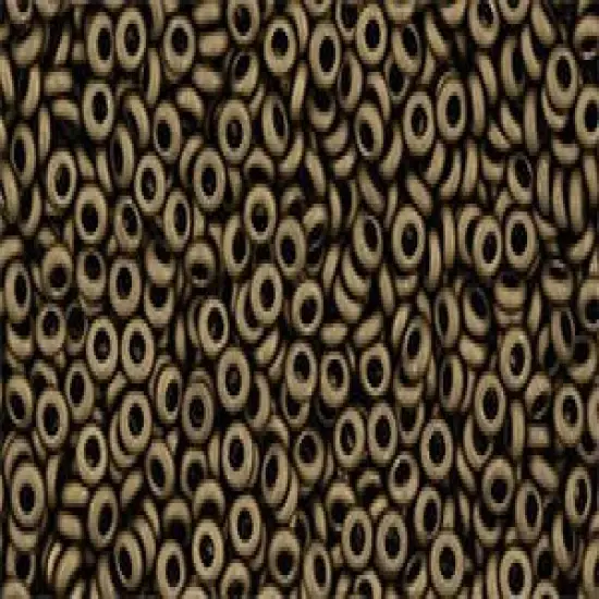 Toho Demi Round 11/0 Seed Bead, Frosted Bronze, TN-11-221F {1}