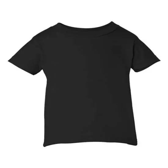 Rabbit Skins&reg; Infant Cotton Jersey Tee - 3401 Black {1}