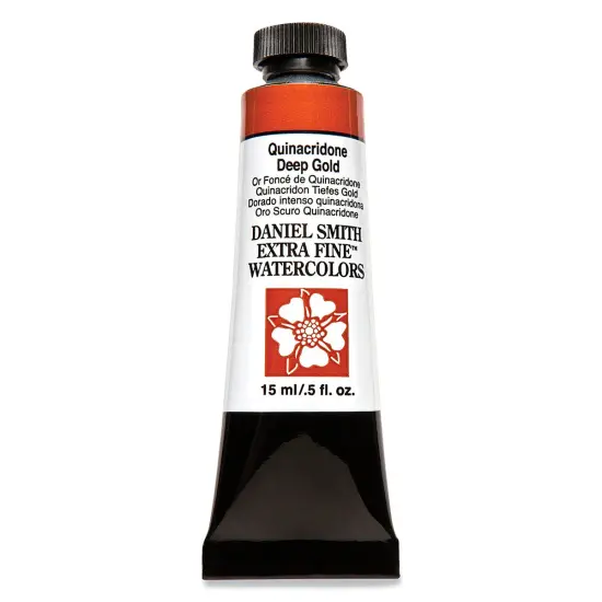 Daniel Smith Extra Fine Watercolor - Quinacridone Deep Gold, 15 ml Tube {2}