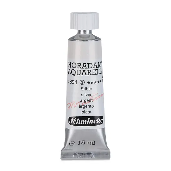 Schmincke Horadam Aquarell Watercolor - Silver, 15 ml tube {2}
