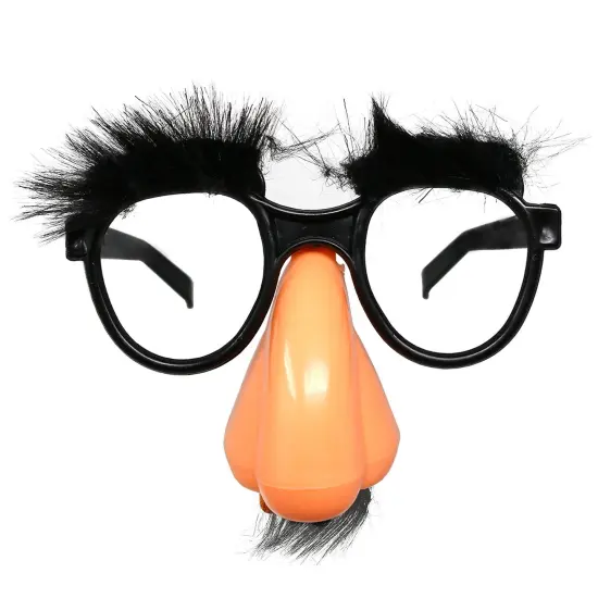 Disguise Glasses with Nose - Funny Old Man Glasses - 1 Piece {1}