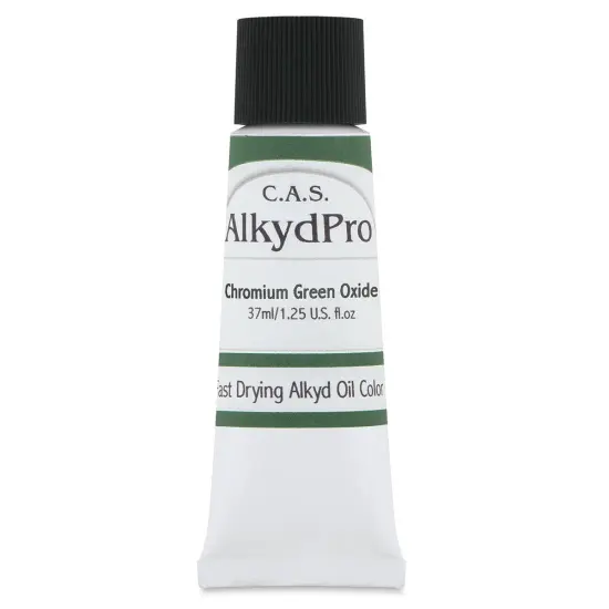 CAS AlkydPro Fast-Drying Alkyd Oil Color - Chromium Green Oxide, 37 ml tube {1}