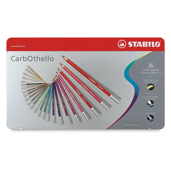 Stabilo CarbOthello Pastel Pencils - Set of 36 {1}