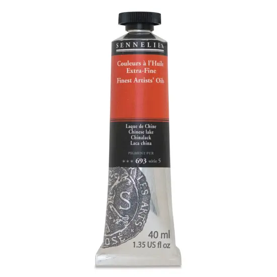 Sennelier Artists' Extra Fine Oil Paint - Chinese Lake, 40 ml tube {1}