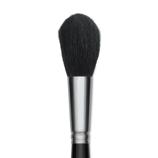 Silver Brush Black Goat Silver Mop Brush - Round, Size 20, Short Handle {1}