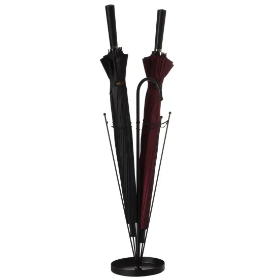 Black Umbrella Shaped Creative Umbrella Holder Stand for Indoor and Outdoor {2}
