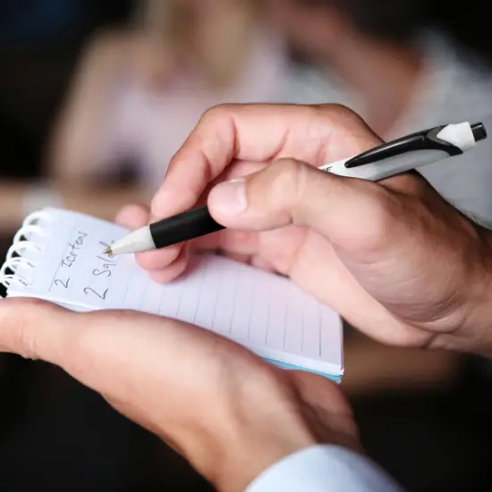 GlideWrite Ballpoint Pen with TechniFlo Ink, (1.0mm) Medium Line, Black {3}