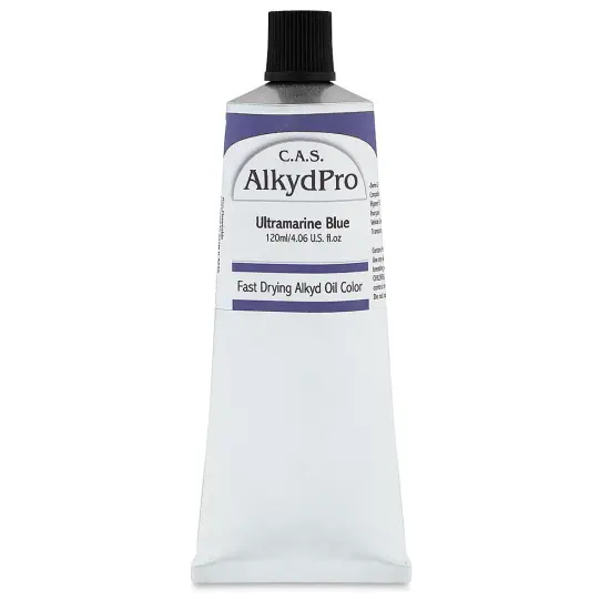 CAS AlkydPro Fast-Drying Alkyd Oil Color - Ultramarine Blue, 120 ml tube {1}