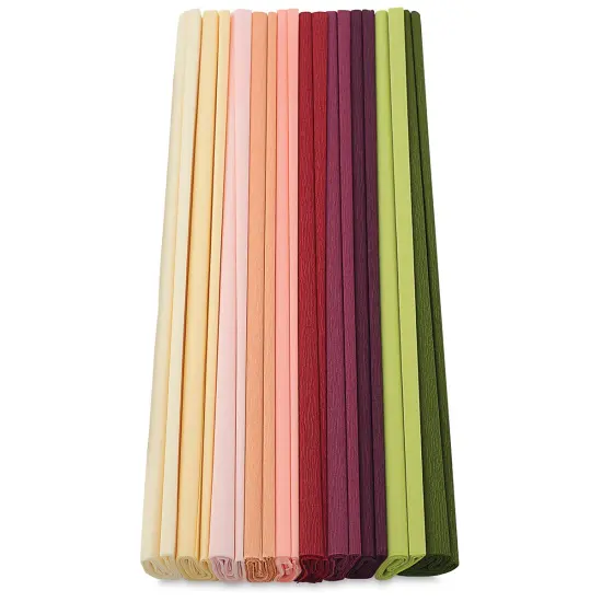 Lia Griffith Crepe Paper - Extra Fine, Floral Colors, Set of 10 Rolls {2}