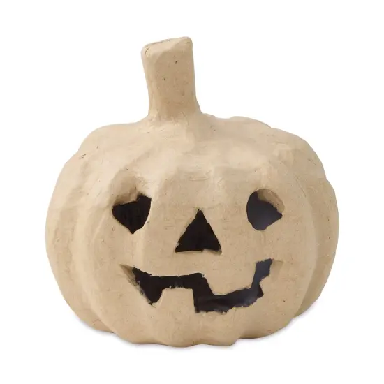 DecoPatch Holiday Paper Mache Figure - Jack O' Lantern {1}