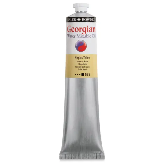 Georgian Water Mixable Oil - Naples Yellow, 200 ml {1}