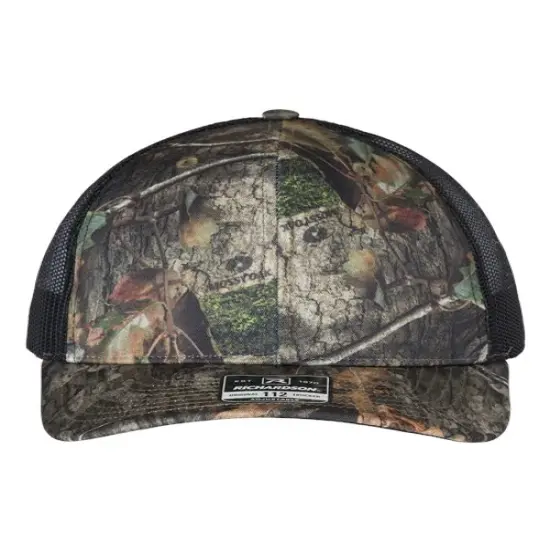 Richardson&reg; Printed Trucker Cap M O CountryDNA/Black {1}