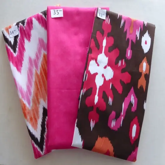 Pink and Brown Aztec 2 yds 30 in Last the Best End of Bolt {1}