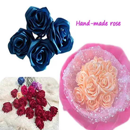 25 Yards 1-1/2 inch Wide Satin Ribbon Perfect for Wedding,Handmade Bows and Gift Wrapping(Pink) {3}