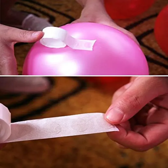Removable Glue Dots for Foil Balloon Wedding and Birthday Decor {2}