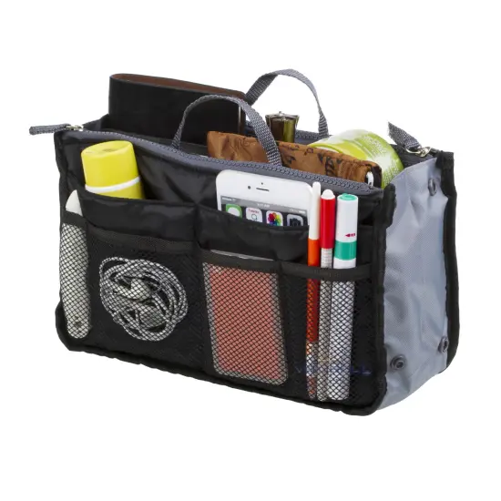 Kitcheniva Makeup Travel Bag Black {1}