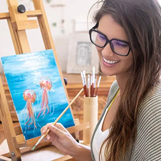 48 Pack Oil Paint Set 12mL (0.4Oz) Tubes of Oil Paints for Canvas Painting {2}