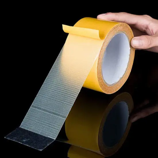 Kitcheniva 2 Pcs Double Sided Transparent Tape 1.18''x15 Ft {3}