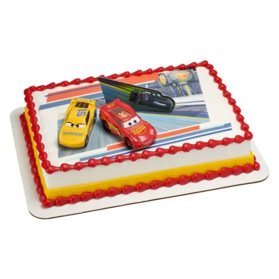 Cars 3 Ahead of the Curve DecoSet&reg; Cake Decoration {2}