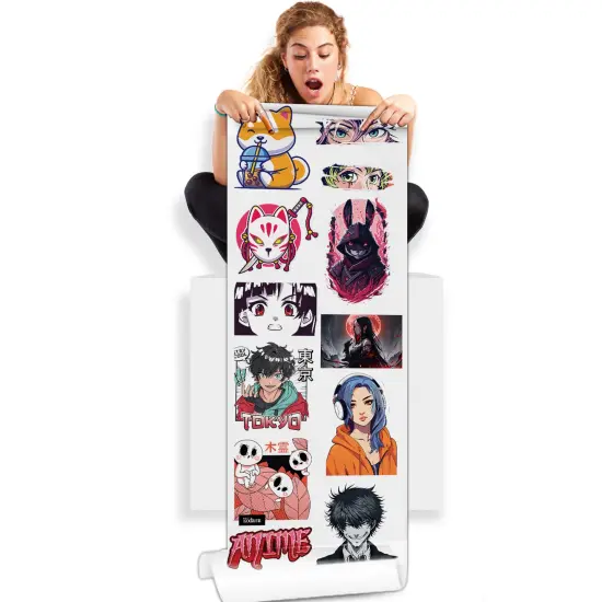 Anime Series DTF Direct-to-Film Gang Sheets - Premium 22x60 {1}