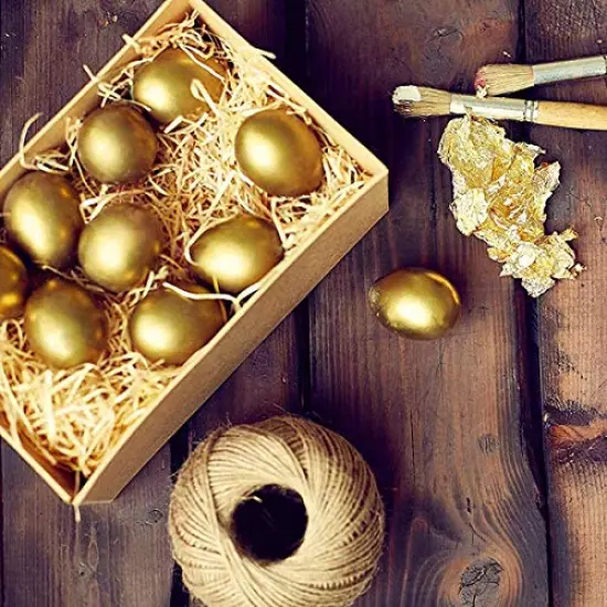 Tamicy 500 Sheets 10 Colors Metallic Gold Foil Leaf Paper - Foil Paper Slime Decorating Gilding Furniture, DIY Nails, Arts, Crafts, Paintings {5}