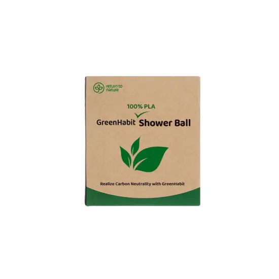 GreenHabit Sensitive Shower Ball - Biomass (PLA100%) No microplastic {6}