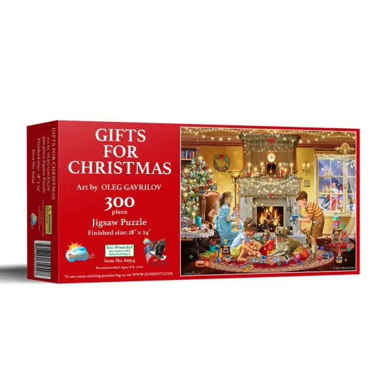 Sunsout Gifts for Christmas 300 pc Jigsaw Puzzle 61954 {3}
