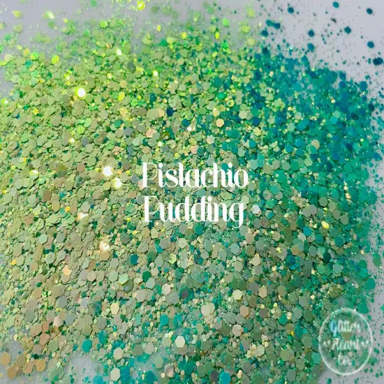 Polyester Glitter - Pistachio Pudding by Glitter Heart Co.&trade; {3}