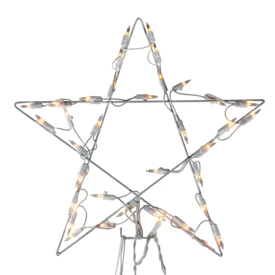 Northlight Lighted Christmas Tree Display Outdoor Decoration - 12' - Clear Lights White {3}