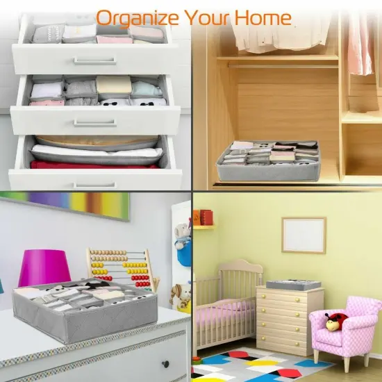 3Pcs Sock Bra Underwear Closet Drawer Organizer Storage. {2}