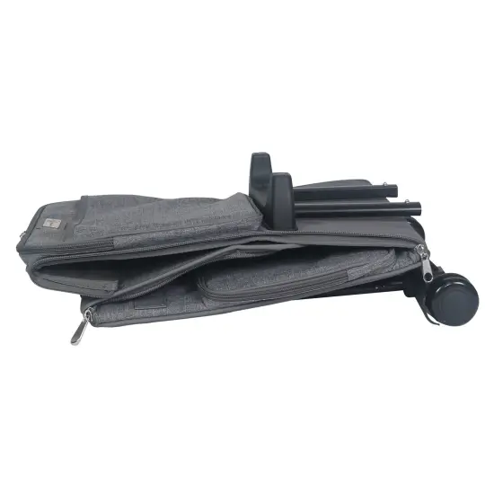 Collapsible Rolling Scrapbook & Featherweight Case, Heather {3}