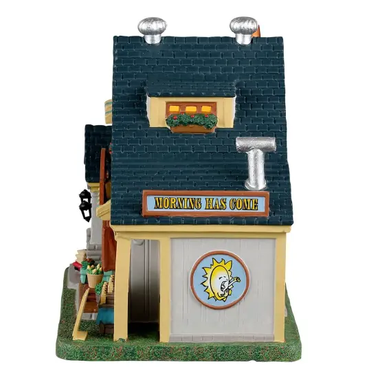 Lemax&copy; Caddington Village Morning Has Come Market Building {2}