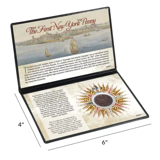 The First New York Penny Coin {4}