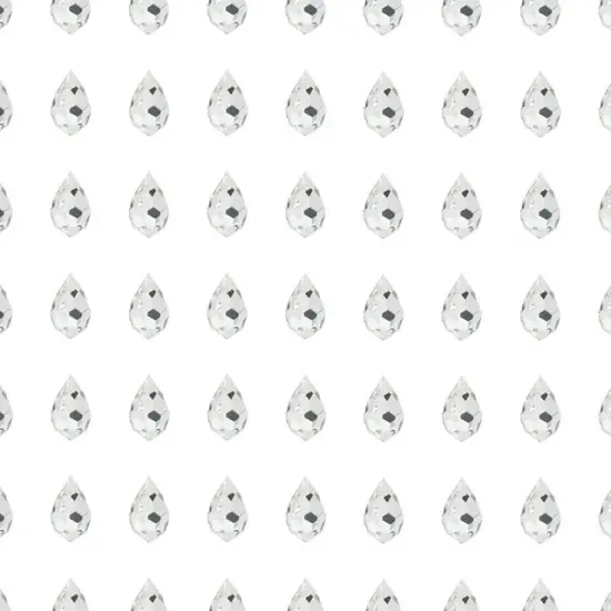 Preciosa 144-Piece Teardrop Glass Pendant, 9x15mm Crystal {2}