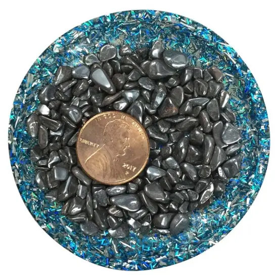 Hematite Tiny Crystal Chips &ndash; Size S1 {2}