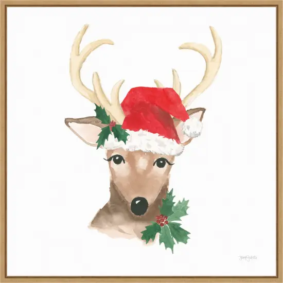 Critter Greetings VIII by Jenaya Jackson Framed Canvas Wall Art {1}