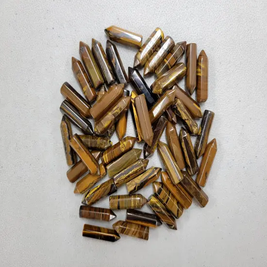 Tiger's Eye Crystal Mini Tower Points {2}