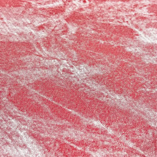 Red Faux Denim Vinyl {1}