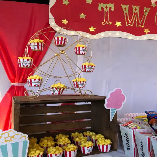 Ferris Wheel Cupcake Stand Dessert Serving Tray Cupcakes Holder Rack Cupcake Display Wedding Party Furnishing Accessories {4}