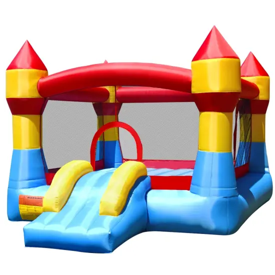 Inflatable Bounce House Castle Jumper Without Blower {4}