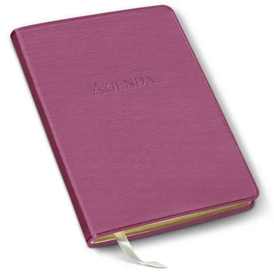 Undated Daily Planner by Gallery Leather - 8" x 5.5" Camden Orchid {1}