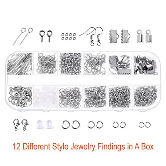 Jewelry Making Supplies Kit with Jewelry Tools, Jewelry Wires and Jewelry Findings for Jewelry Repair and Beading {6}