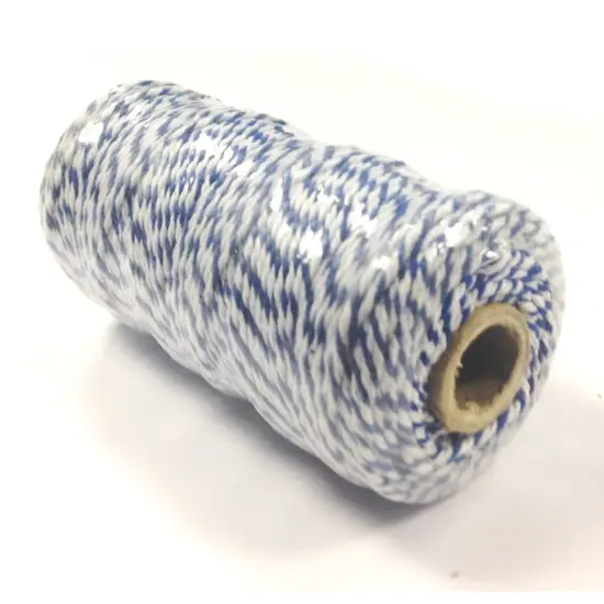 Wrapables Cotton Baker's Twine 12ply 110 Yard, Navy {2}