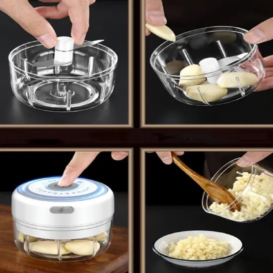 Kitcheniva Electric Mini Garlic Chopper {2}