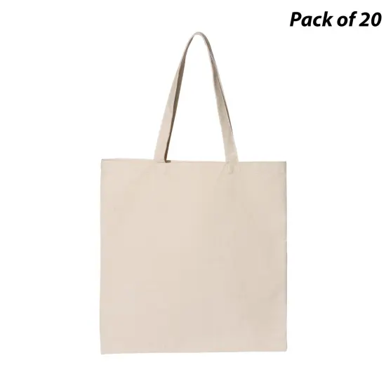 OAD&reg; - Tote Bag - OAD113 | Made of 12 oz./lyd, cotton canvas Bag Natural {1}