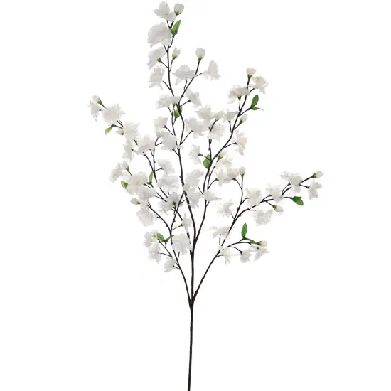 3-Pack White Cherry Blossom 36" Silk Stems for Vases, Bouquets & Home Decor | Floral Home&reg; {2}