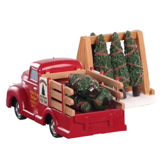 Lemax&copy; Vail Village Accessory&trade;: Tree Delivery, Set of 2 {4}