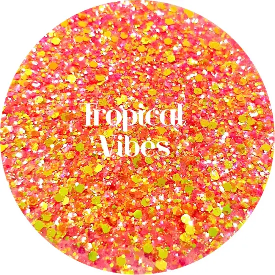 Polyester Glitter - Tropical Vibes by Glitter Heart Co.&trade; {1}